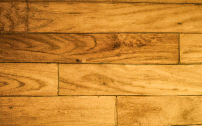 De kunst van het herstellen van een houten vloer
